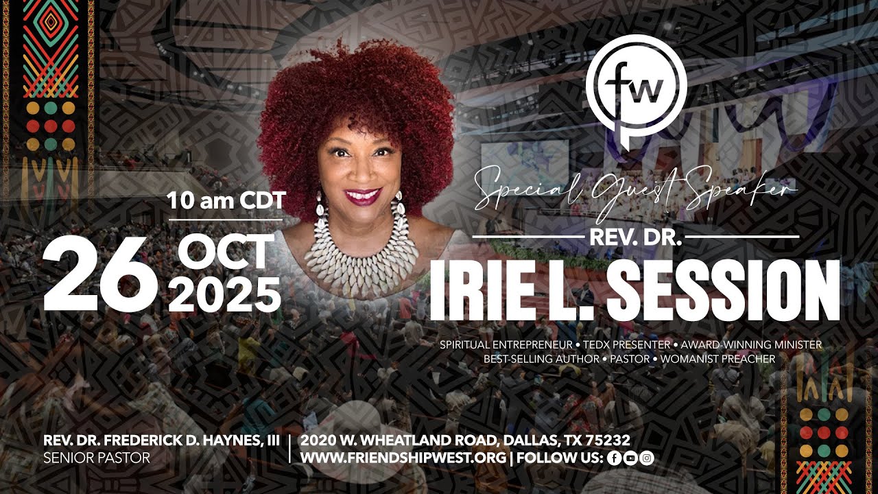 "Until You Do Right By Me!" - Rev. Dr. Irie L. Session