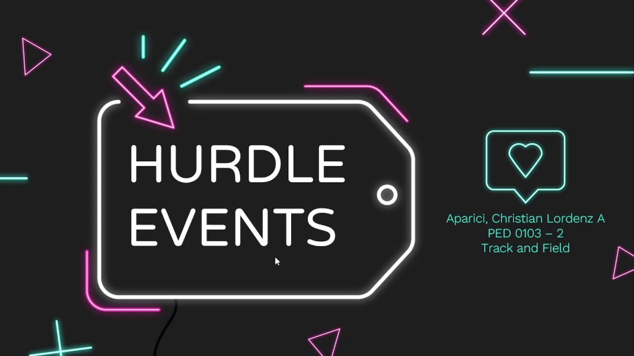 Hurdle Events - Christian Lordenz Aparici