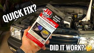 Quick Fix? Did JB WELD Radiator Repair Kit Work on My Overland 100 Series Land Cruiser?