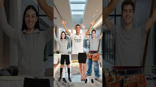Cristiano Ronaldo Family 🤩 _ Match the Right Body! #shorts #funny #cristianoronaldo #memes