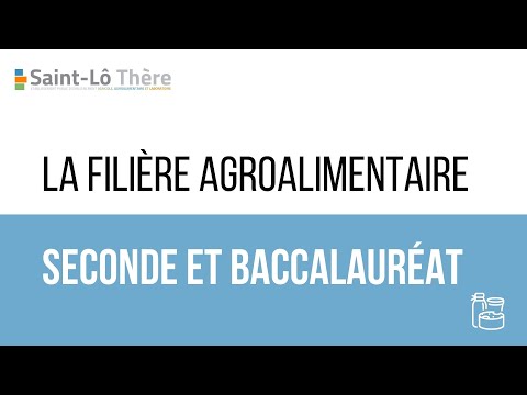 La filière agroalimentaire