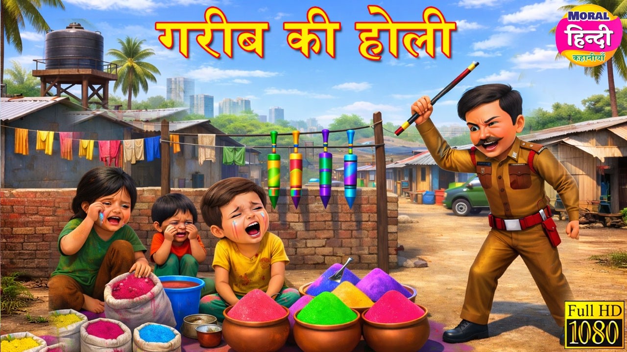 गरीब की होली | Stories in Hindi | Bedtime Stories | Fairy Tales | Moral Story Kahani | New Story