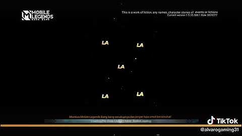 Intro mobile  legend terbaru (loading screen)