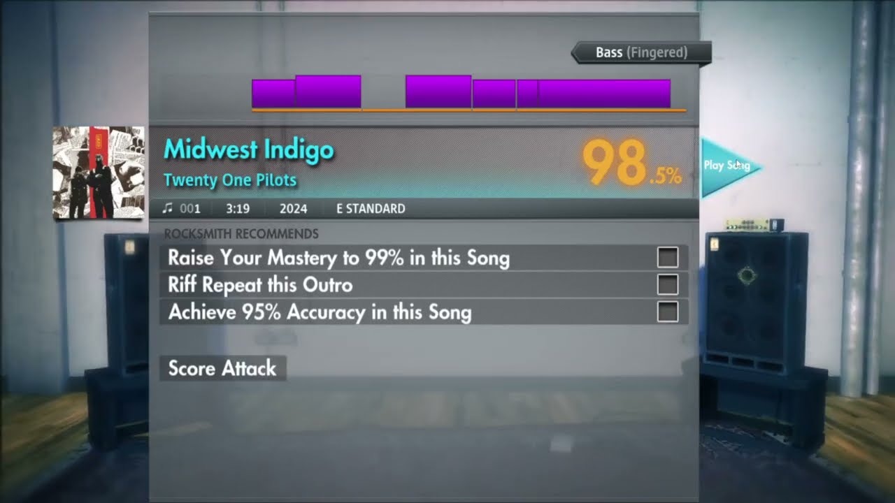 Twenty One Pilots - Midwest Indigo, Rocksmith 2014, Bass Cover