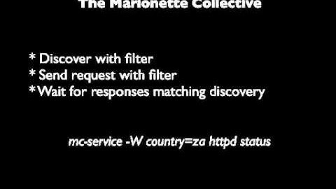 MCollective Message Flow, Terminology, And Components