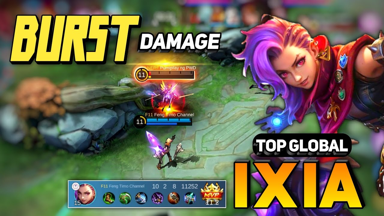 Ixia Best Build 2023 [ Ixia Top Global Gameplay ] By feng timo channel ...