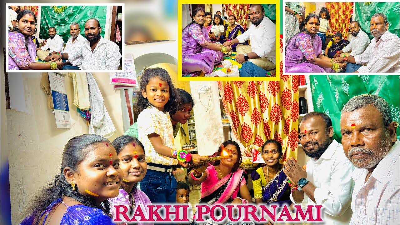 RAKHI POURNAMI SWAPNASWAMY HOME #swapnaswamyvlogs 