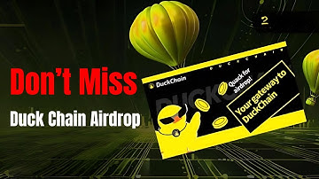 Duck Chain Airdrop | Duck Chain Airdrop Prcie & Listing |
