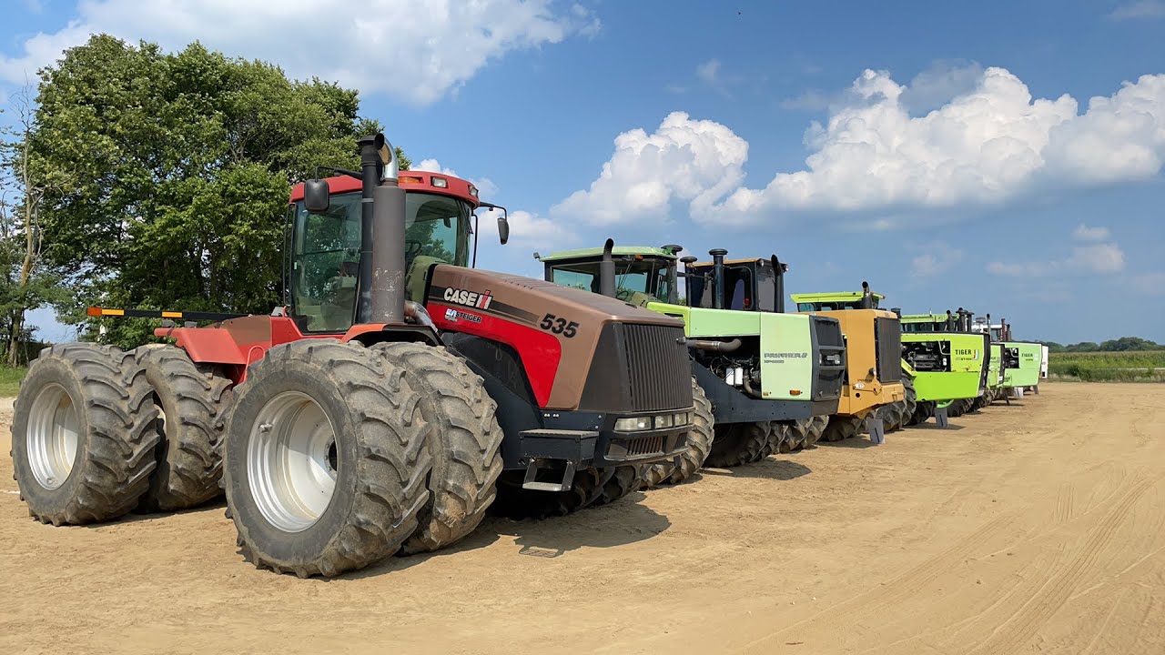 Huge Steiger Tractor Collection - YouTube