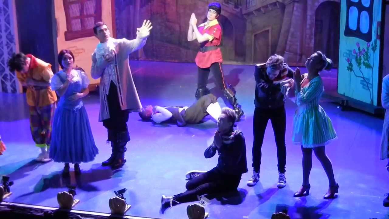 Jedward in Beauty And The Beast - 21 Dec 2013 - The Chase