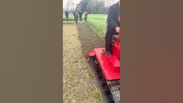 Dual-purpose crawler rotary tillator with water and drought is one machine that uses multiple us