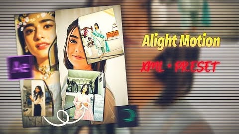 Chand Sifarish || Ae Inspired || alight motion vs after effects || XML presets by