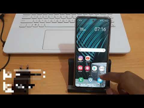 Video: Bagaimanakah cara saya mematikan imej cermin pada Samsung Galaxy s10?