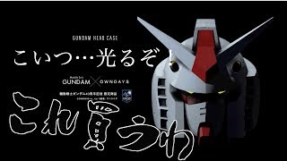 【GUNDAM】今年最後の散財！1/7ガンダムヘッド メガネケース予約したったw【OWNDAYS】