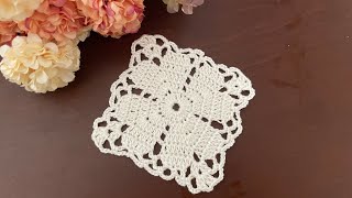 Wonderful ! Crochet Square Pattern Clover Square - Crochet Patterns Tutorial