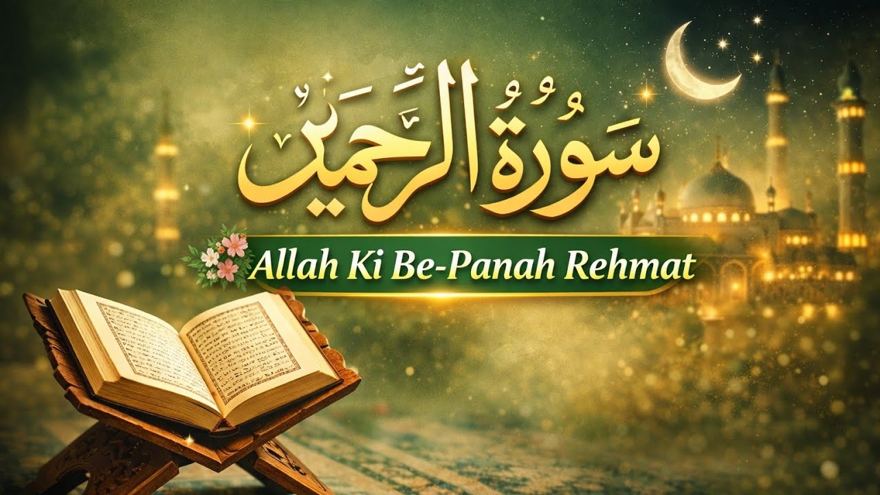 ✨ Surah Rahman with Urdu Translation | Heart Touching Recitation
