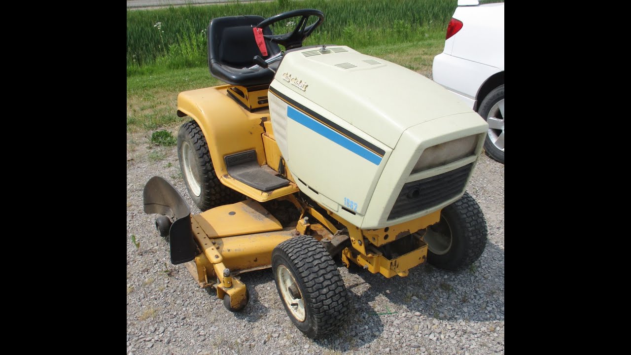 Cub Cadet 1862 Garden Tractor YouTube