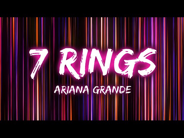 Ariana Grande - 7 rings by iLovato on DeviantArt