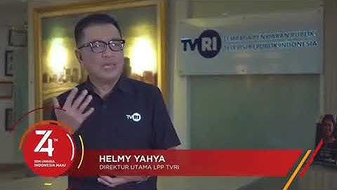 UCAPAN HUT-RI KE 74 , DIRUT LPP TVRI