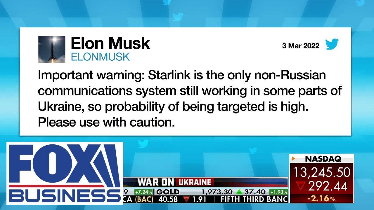 Elon Musk warns Russians could strike this over Ukraine