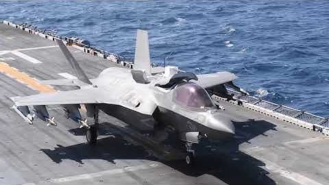 USS Wasp conducts F-35B flight operations (2019) 🇺🇸