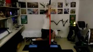 X2 StickMobility - Monkey Hang + Elevated Split Squat