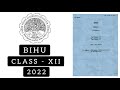 BIHU AHSEC Class 12 Question Paper 2022 📄