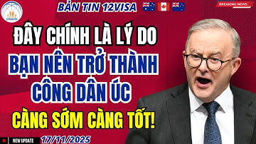 Tại Sao Nên Lấy Quốc Tịch Úc? Sự Khác Biệt GIỮA PR VÀ Citizen Khiến Ai Cũng Bất Ngờ! #12Visa #aus