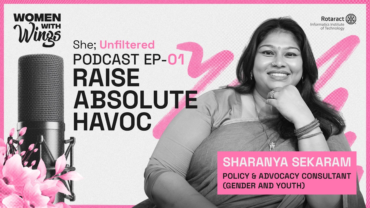 Raise Absolute Hell | Sharanya Sekaram on Gender Justice & VAWG | Women with Wings Ep. 01