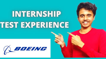 Boeing Internship test experience 2021 round 1.Summer intern recruting