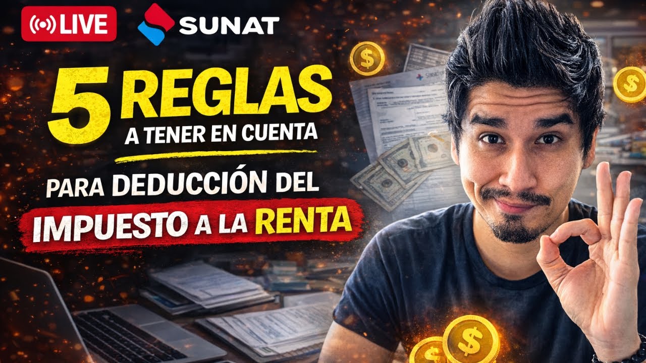 5 reglas a tener en cuenta para deducción del impuesto a la renta - YouTube