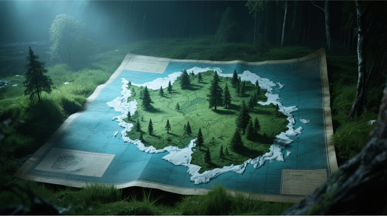 Эта карта 1513 года показывает Антарктиду без льда — как это возможно? 