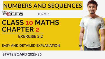 Samacheer Class 10 Maths Chapter 2 Exercise 2.2 | Numbers and Sequences | State Board 10th | 2025–26