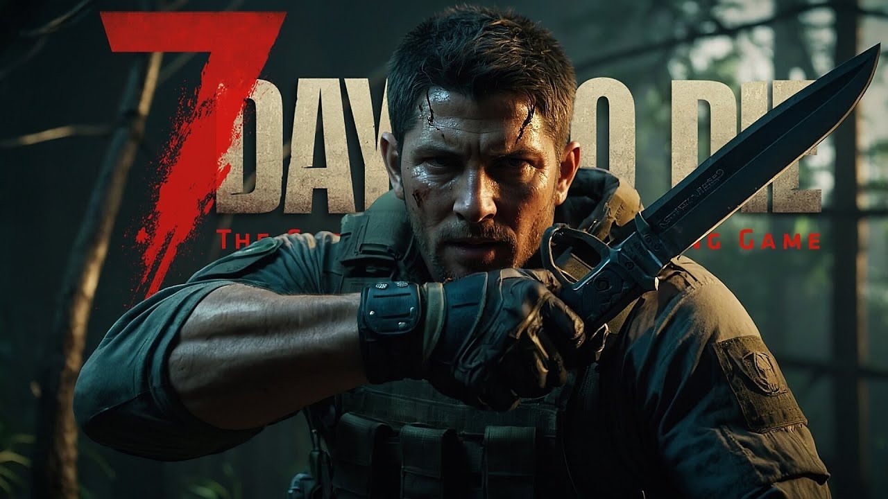 7D2D - KNIFE ONLY CHRIS REDFIELD MODE #2  !musik !dc !server !mod !rabatt - DEUTSCH