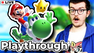 🔴 Starting Our Super Mario Galaxy 2 Adventure for the First Time!