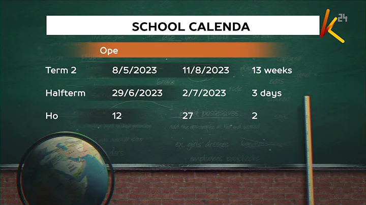 Ministry of education releases the 2022 school calendar