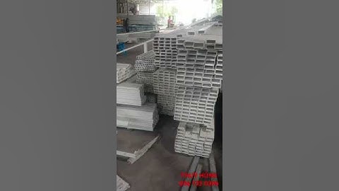 Xà gồ nhựa Composite - kháng hoá chất siêu bền !