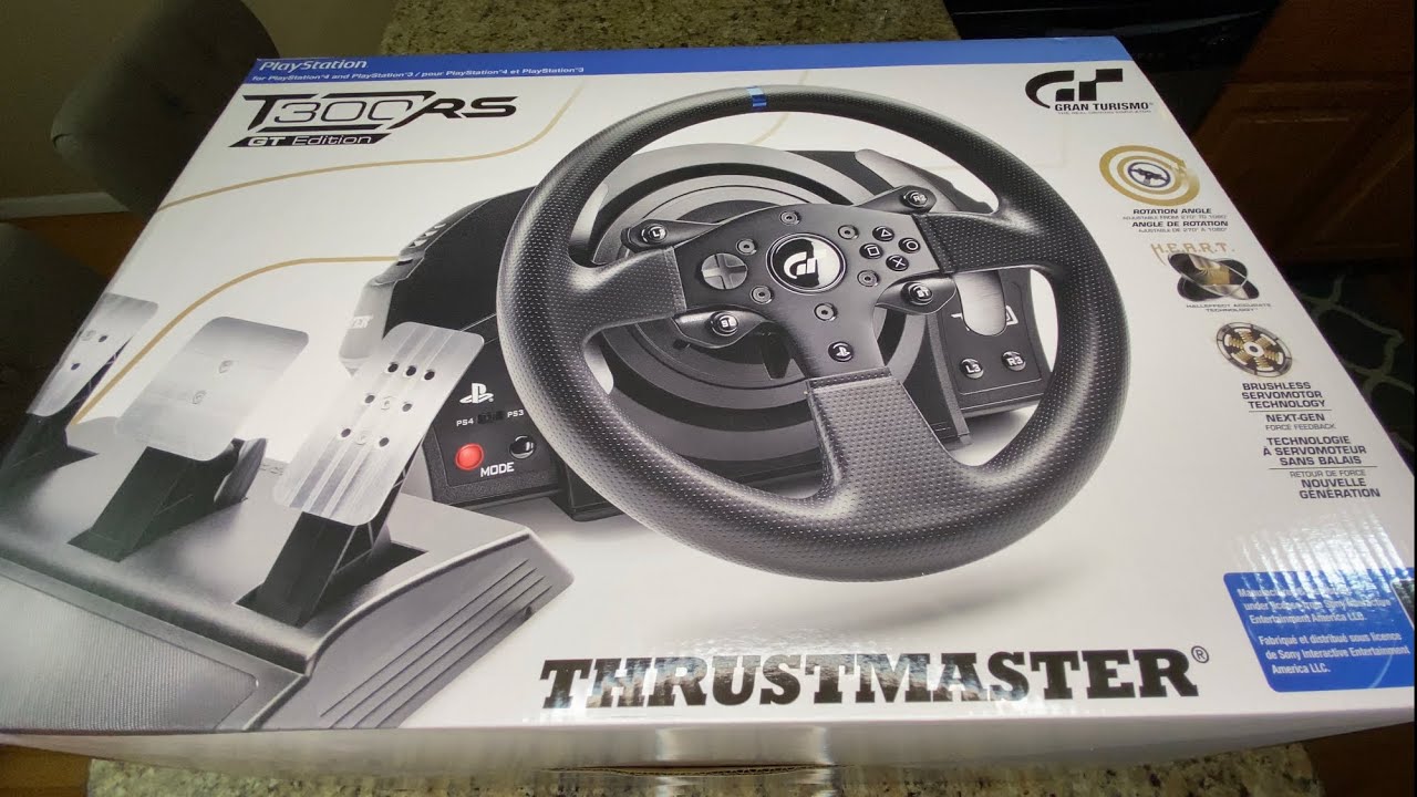 Thrustmaster T300RS GT Edition Racing Wheel Unboxing 