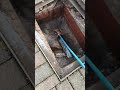 🔫 Fire In the HOLE! Wait till the end 😂 💩   Clogged Drains. Blocked Manhole connection cleared