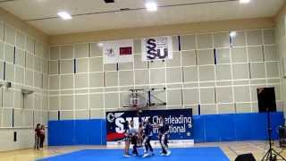 SMU Flare @ SMU Cheerleading Invitational 2013