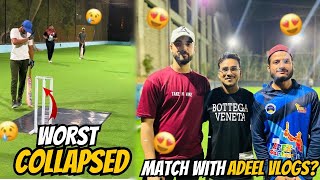 Match with Adeel  Vlogs ❤️ Bating Mai howa Totally Collapsed 😢