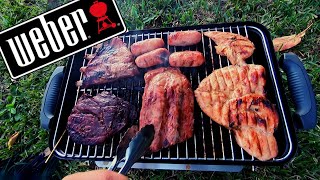 Weber Go Anywhere 숯불 바베큐 그릴 호주 리뷰 + 요리 테스트