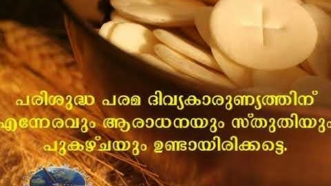 Krushil ninnum panjozhukeedunna Christian song (I love you Jesus)