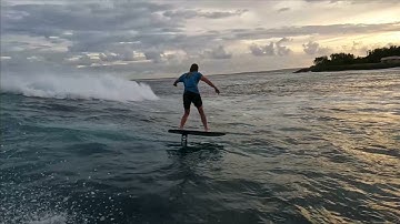 Hydrofoiling Bali Sunshine with Unifoil Russia Crew