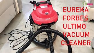 Eureka Forbes Ultimo Dry & Wet Vacuum Cleaner 1400 watt Unboxing review