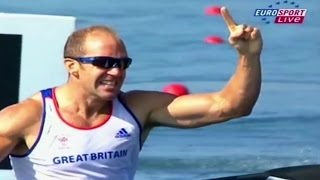 2008 Olympic Canoeing Beijing Men's K-1 1000 m Final. (16:9)