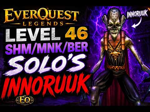 Everquest Legends - Lord Innoruuk Solo - Lvl 46 Shaman | Monk | Berserker