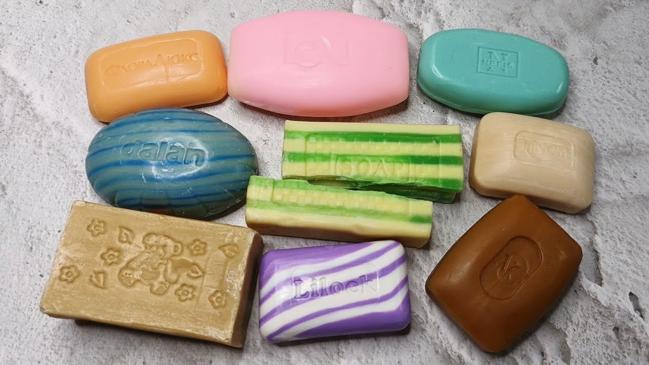 Cutting soap🧼ASMR🔪Резка мыла 🧼АСМР🔪