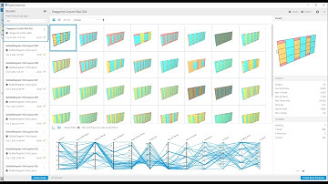Staggered Curtain Wall Optioneering with Generative Design