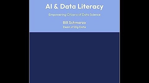 Video 01: "“AI and Data Literacy: Creating Citizens of Data Science" - Introducing my new book